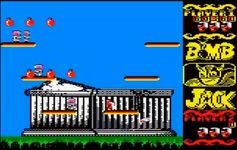 Bomb Jack, capture décran
